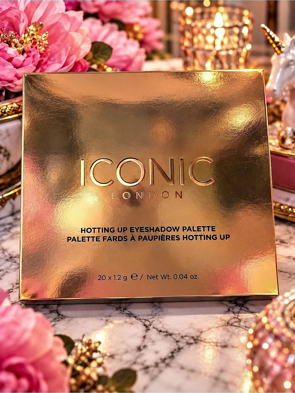 ICONIC London Hotting Up 20-Pan Eyeshadow Palette NEW